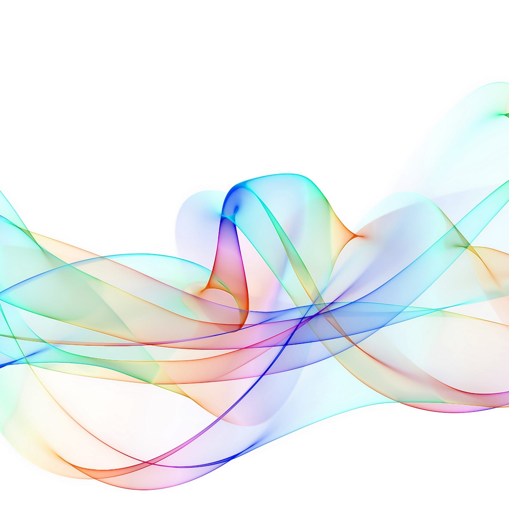 abstract colorful data cloud